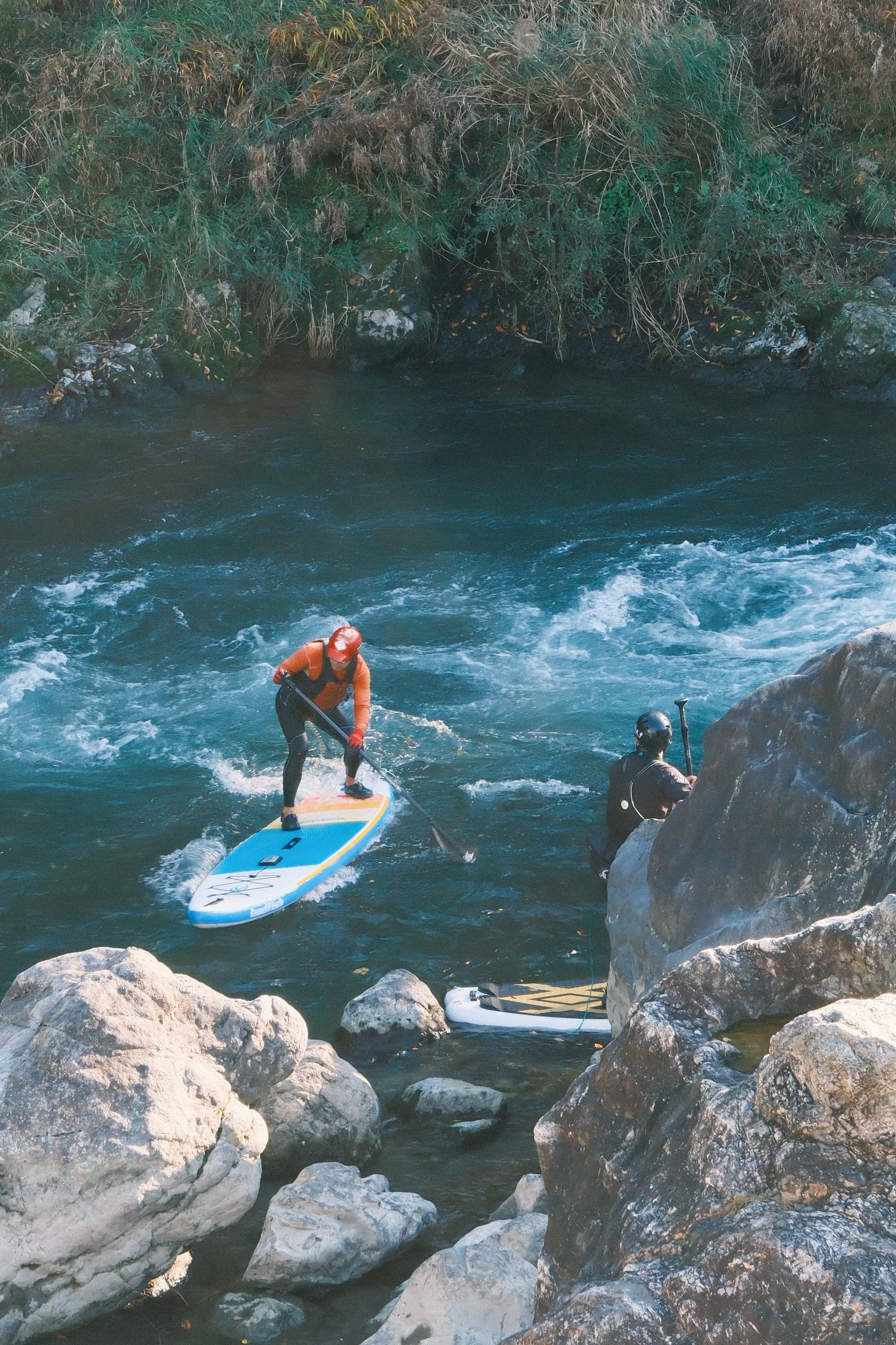 Stand-up paddleboarding